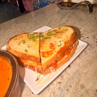 Butter Chicken Melt
