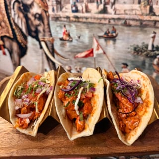 Chicken Tikka Tacos