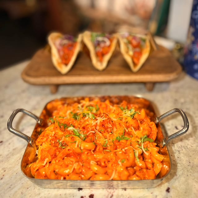 Masala Mac N Cheese.