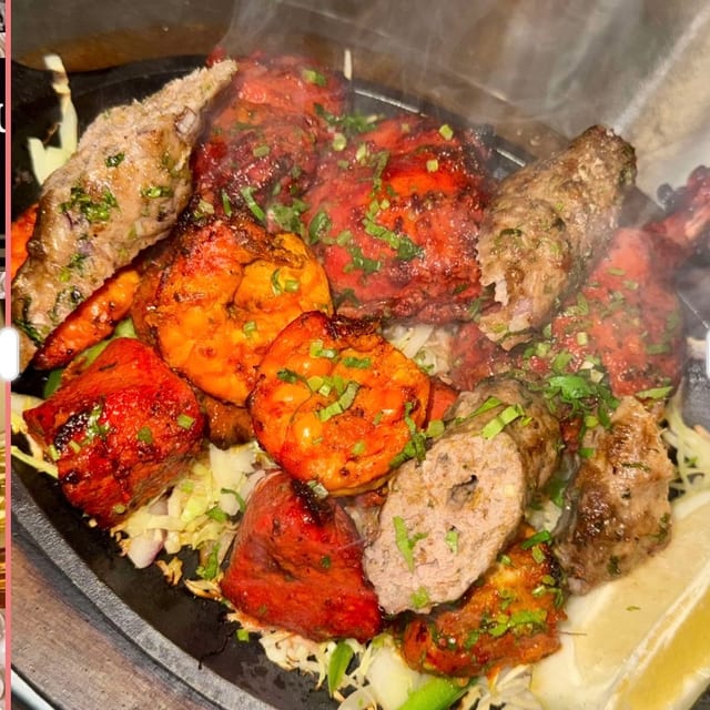 Tandoori Mix Platter.