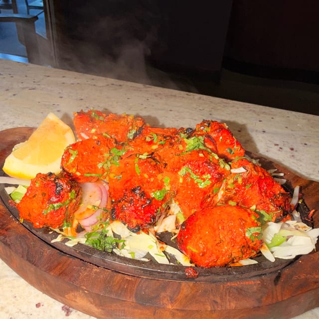 Chicken Tikka Kebab.
