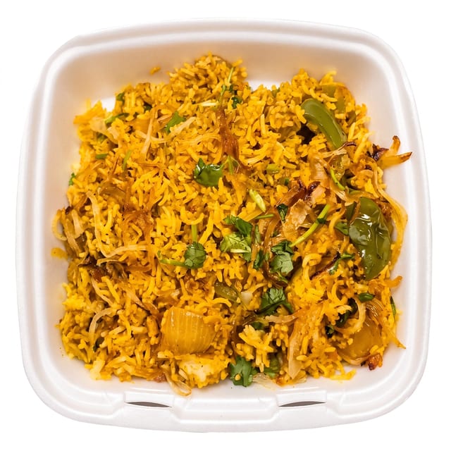 Vegetable Biryani.