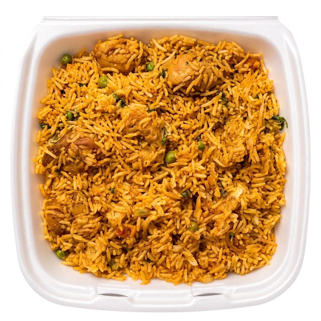 Shrimp Biryani.